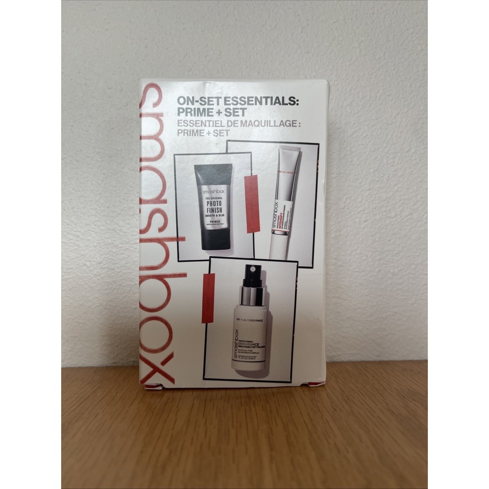 Smashbox On-Set Essentials: Primer + Setting Spray Trio Set